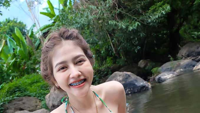 น้องโซมิ้น สาวสวยดาวดัง TikTok งานดี ขวัญใจหนุ่มน้อย