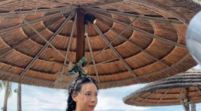 น้องฟ้า ปัญชลีย์ ตัวแม่วงการพริตตี้ กับชุดเดินเล่นริมหาดให้โลกจำ