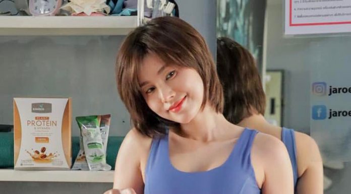 เมย์ ศธัญกร พริตตี้สายเฮลตี้ ลุคสปอร์ตเกิร์ลแบบสาวเกาหลี สวยแซ่บเว่อร์ !! เมย์ ศธัญกร