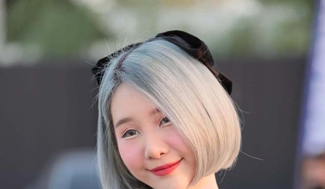 ปรายฟ้า ไวยาการณ์ พริตตี้สายแซ่บ สาวผมสั้น ที่ดูเผิน ๆ นึกว่าดีเจโซดา ปรายฟ้า ไวยาการณ์