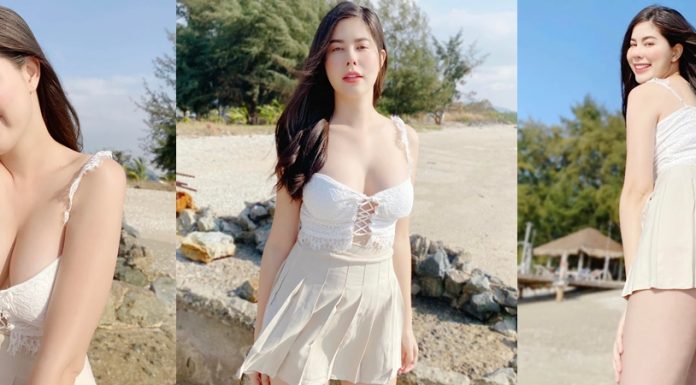 แอนนา วรรณ์นิษา แจกความสดใส อวดผิวขาวโอโม่ ออร่ากระแทกตา แอนนา วรรณ์นิษา
